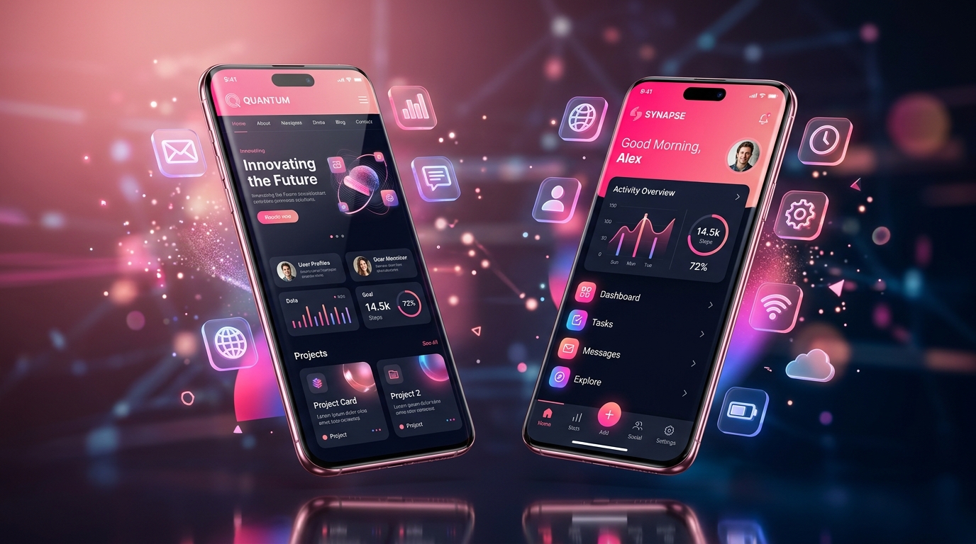 تطبيقات الويب والموبايل